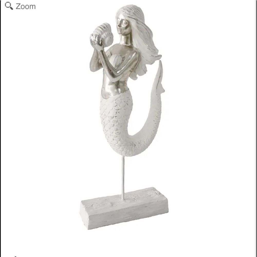 Mermaid figurine / bookend